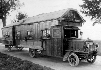 Дом на колесах Германия  1922.jpg
